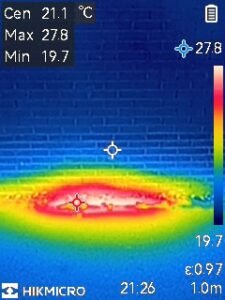 Analyse thermographique pour détection de fuite et ponts thermiques avec caméra thermique