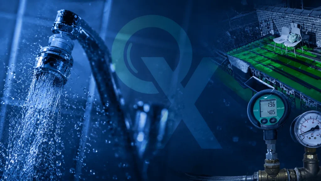 Détection de fuite d'eau et test de pression par AXPRO